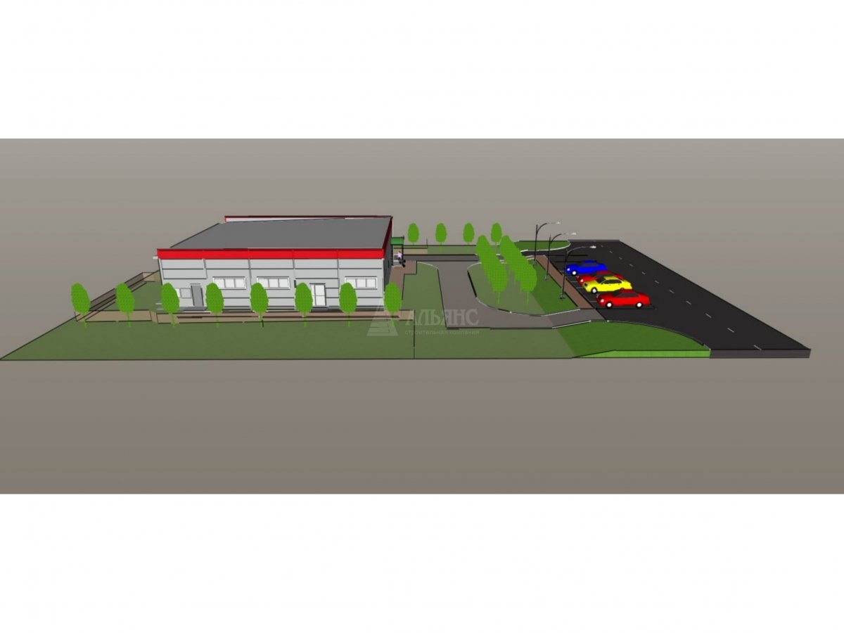 3D визуализация Магазин из сэндвич-панелей - фото 17