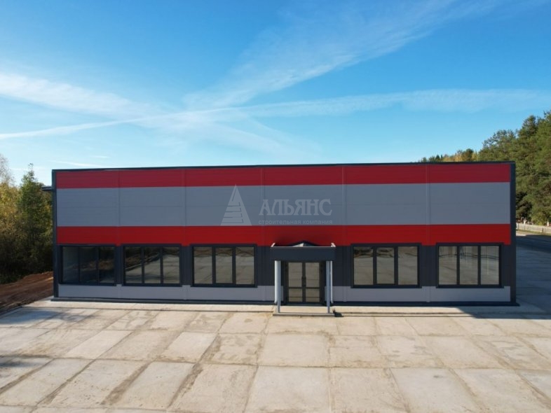 Магазины, ТЦ из сэндвич-панелей, павильоны из сэндвич панелей - фото 4