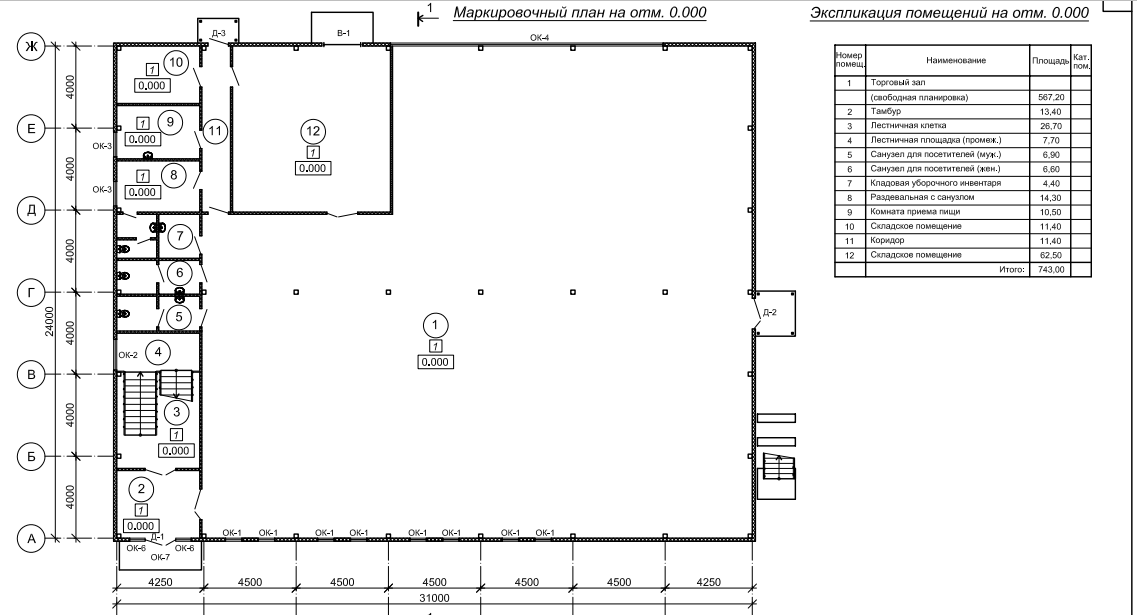 3D визуализация Торговый центр из сэндвич-панелей - фото 5